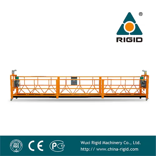 Plate-forme de travail suspendue de soudage en acier peint Zlp1000